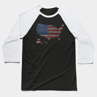 USA American Flag Patriotic For US United States Pride Baseball T-Shirt